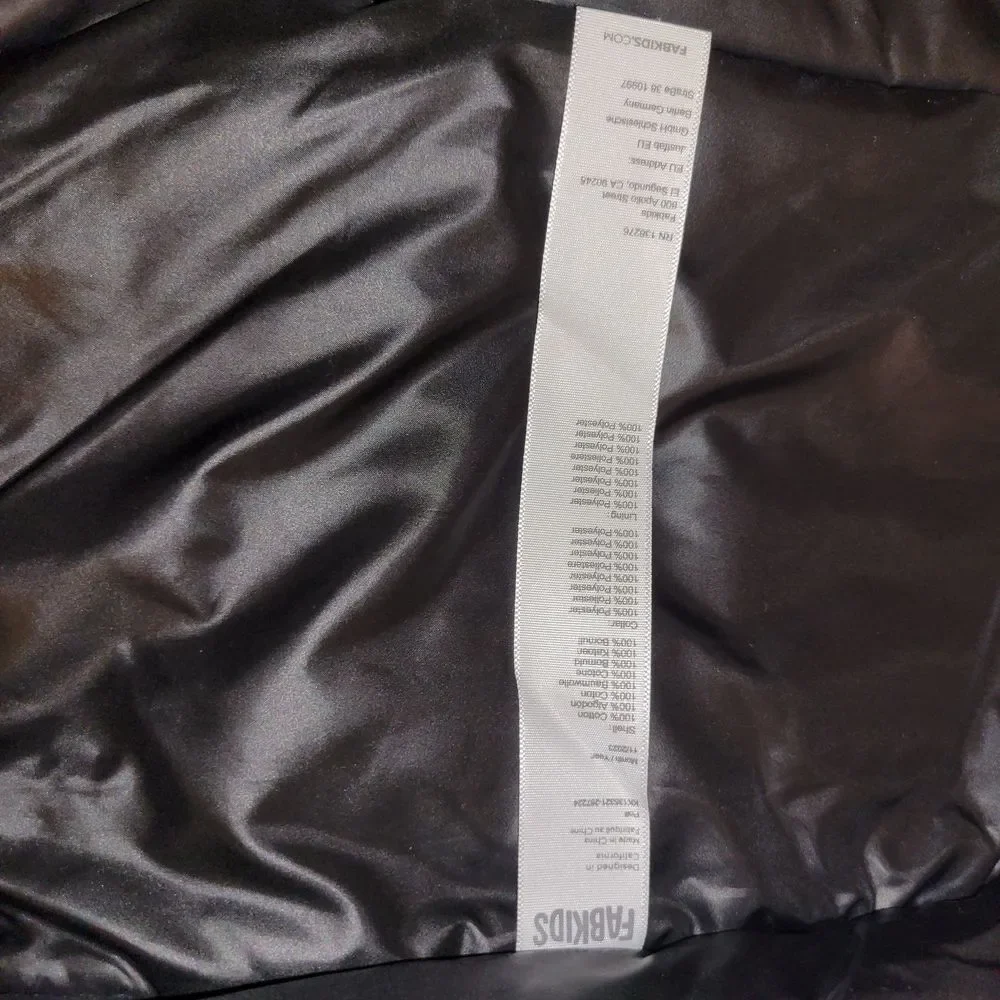 FabKids Black Jacket